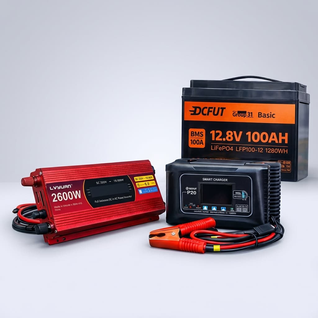 Kit solar 12 V (sin paneles)